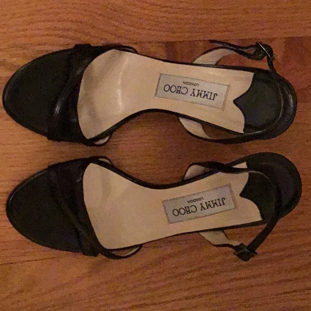 Jimmy Choo Black leather Sandals - Picture 3 of 3